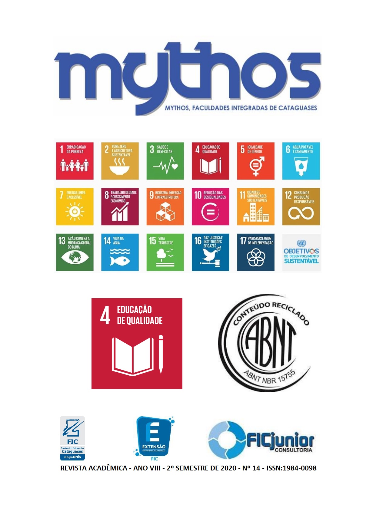 					View Vol. 12 No. 2 (2020): Revista Mythos
				